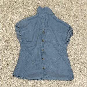 Mine Denim Blue Women's Blouse